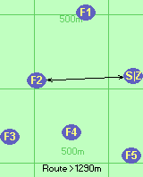 Route >1290m